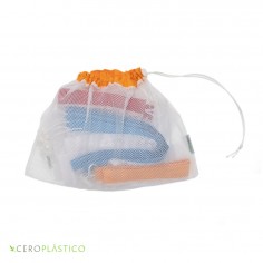 6 pack bolsas de frutas y verduras Cero Plástico