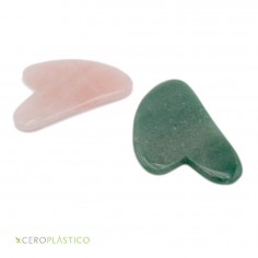 Gua Sha piedra masaje facial Cero Plástico