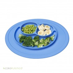 Plato de silicón para bebé Cero Plástico