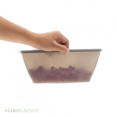 Set de bolsas para snacks tipo bowl Cero Plástico