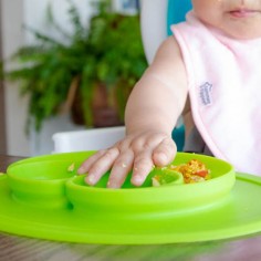 Plato de silicón para bebé Cero Plástico 2