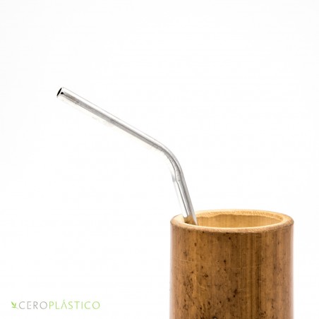 Popote de acero inoxidable Cero Plástico