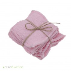 12pack Pads desmaquillantes algodón Cero Plástico